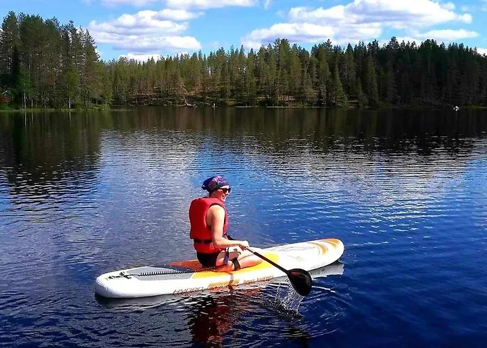 בקתה Kelolehto 20 Jaerven Ja Ladun Laehellae Saerkelae